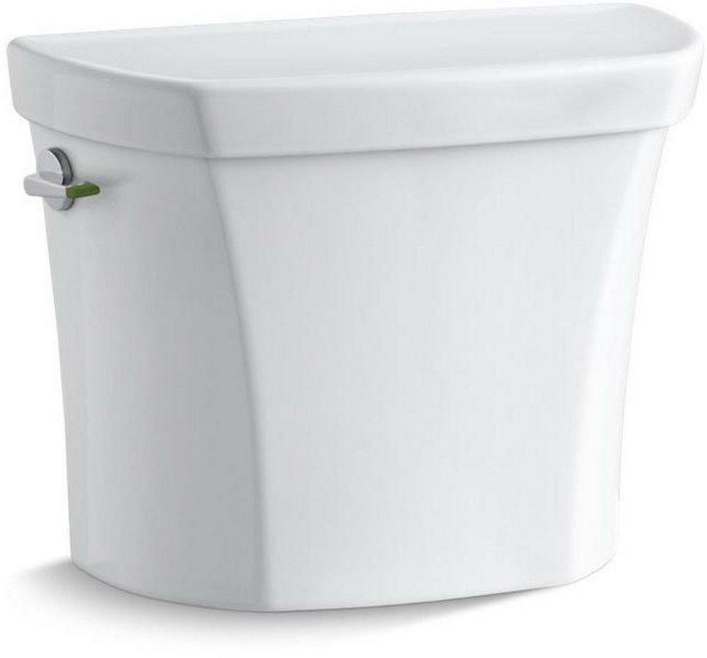 1.1 Gpf/1.6 Gpf Dual Flush Toilet Tank In White Residential Toilets White