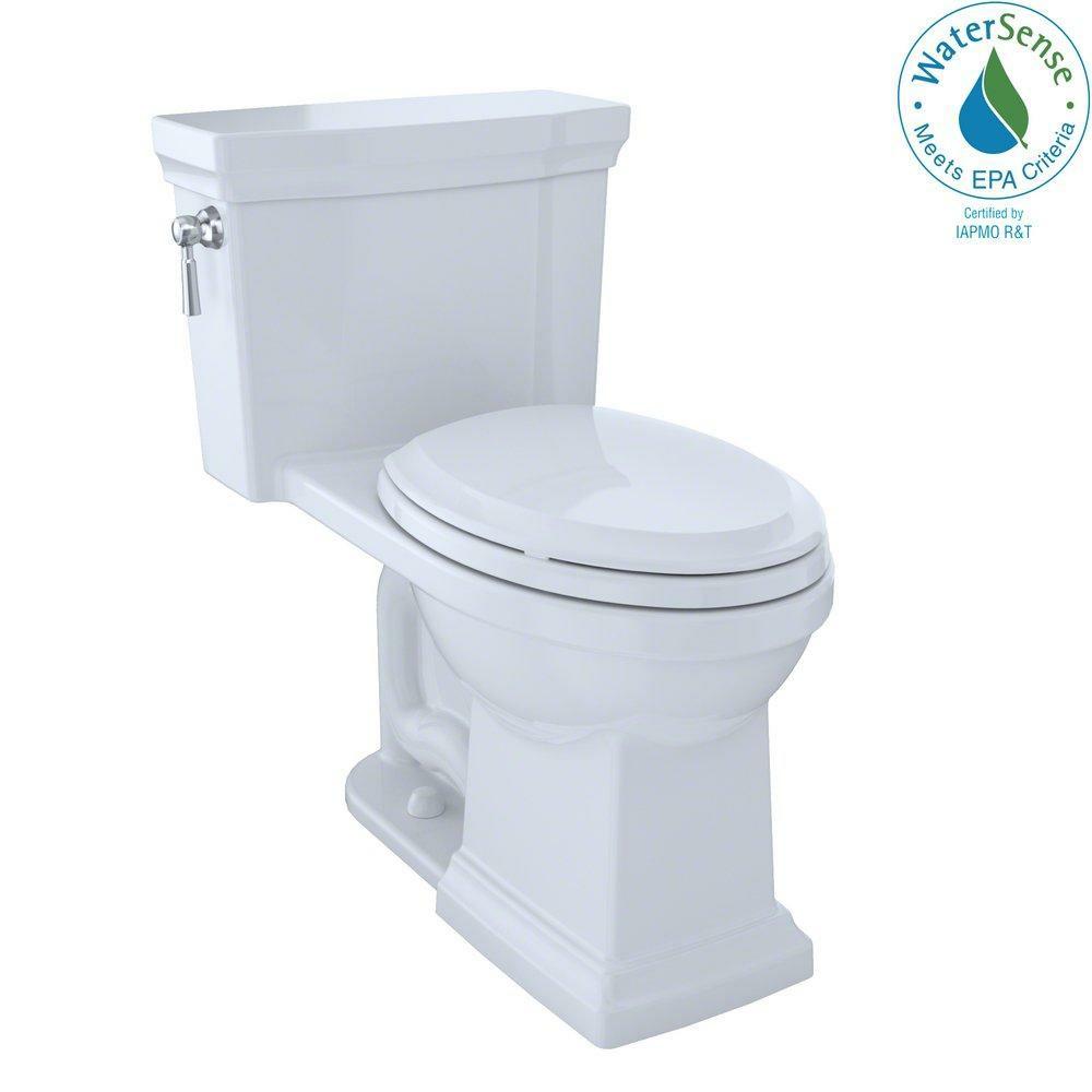 1.28 Gpf Elongated One Piece Toilet In Cotton Residential Toilets Cotton