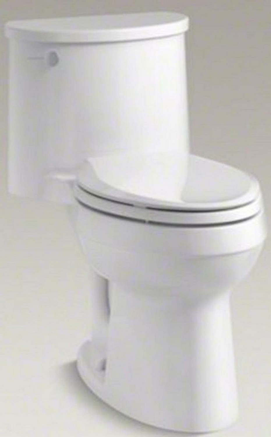 1.28 Gpf Elongated One Piece Toilet In White Residential Toilets White