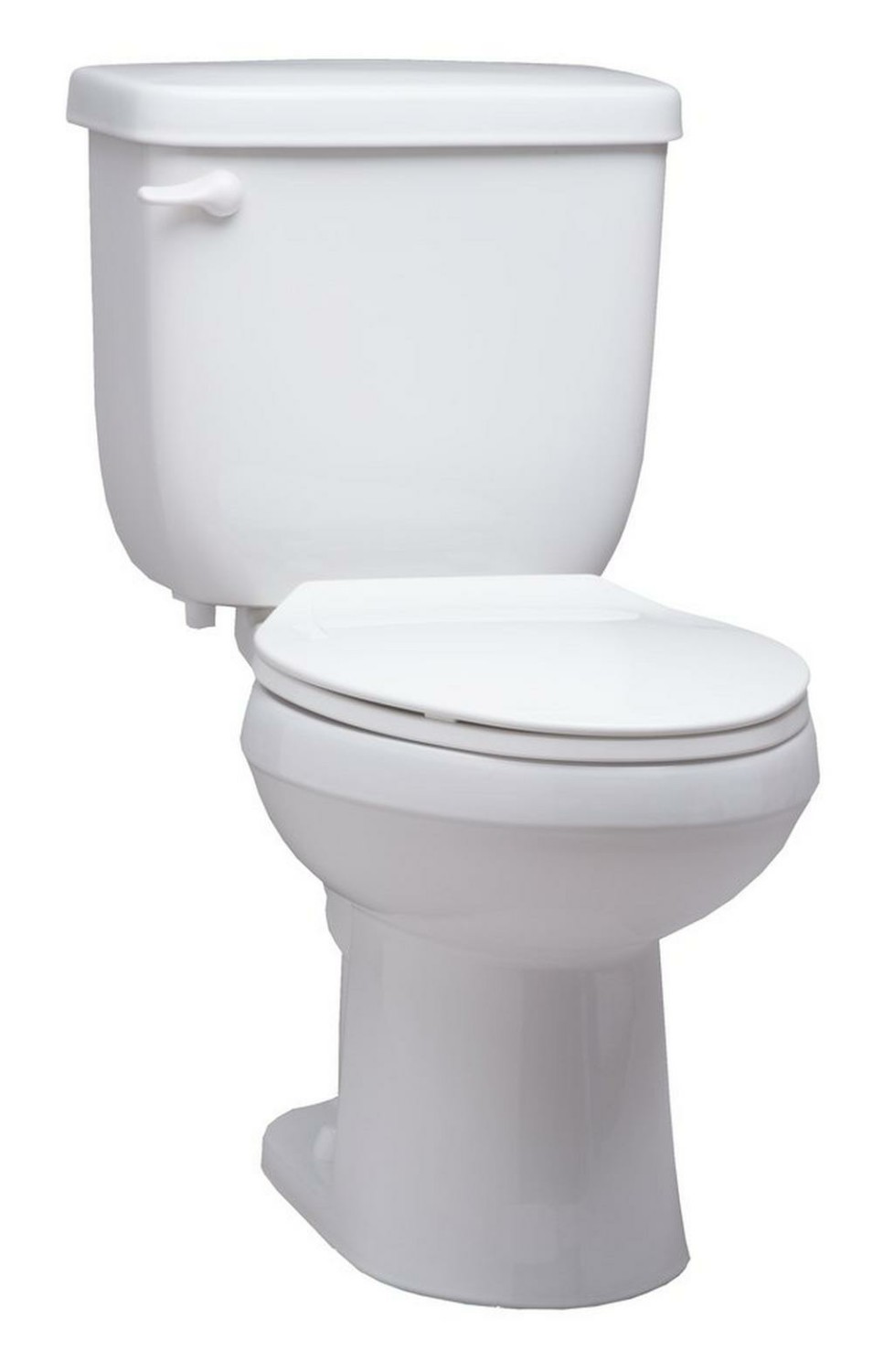 1.28 Gpf Elongated Two Piece Toilet In White Residential Toilets