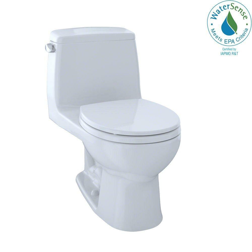 1.28 Gpf Round One Piece Toilet In Cotton Residential Toilets Cotton