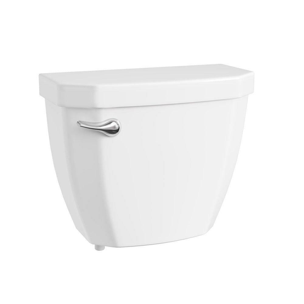 1.28 Gpf Toilet Tank In White Residential Toilets White