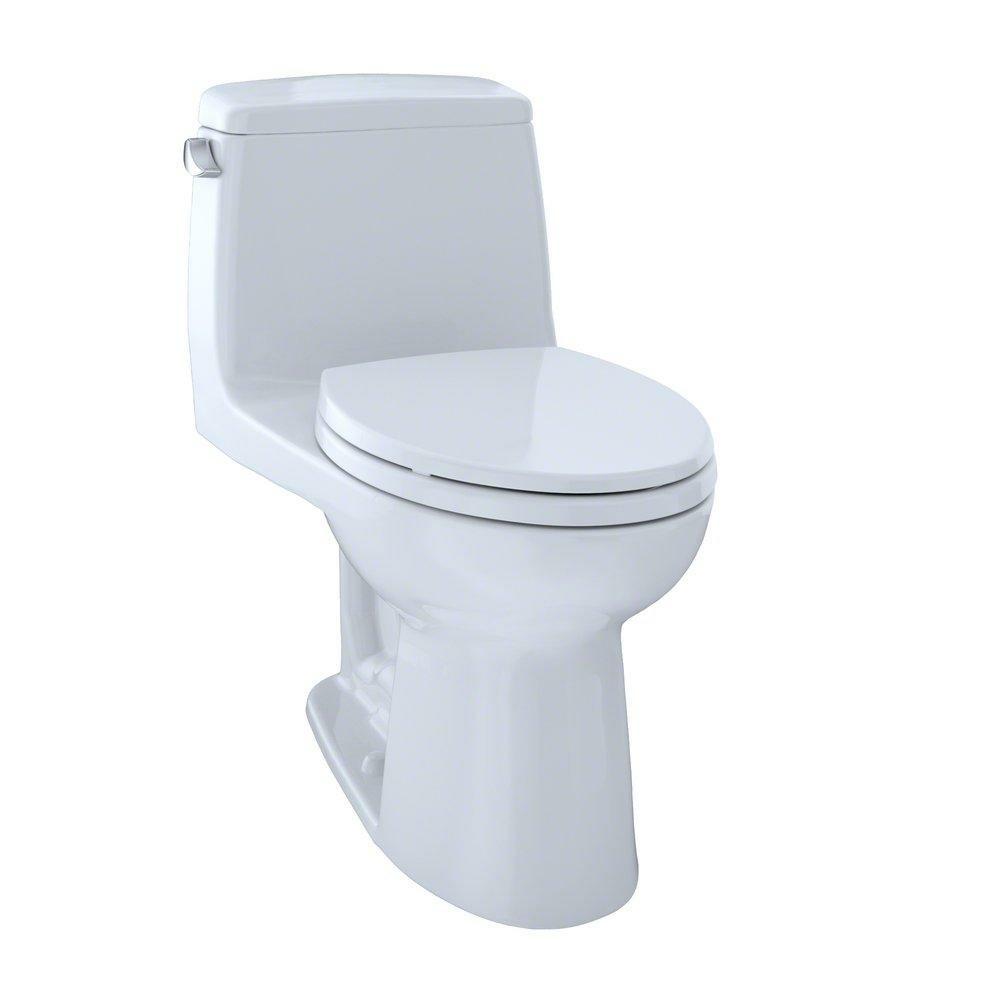 1.6 Gpf Elongated One Piece Toilet In Cotton Residential Toilets Cotton