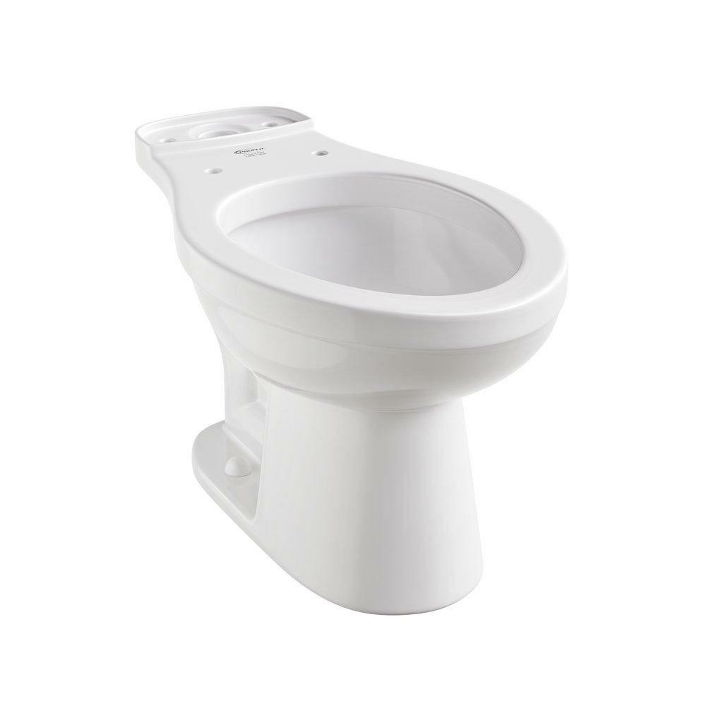 15 In. Elongated Toilet Bowl In White Residential Toilets White