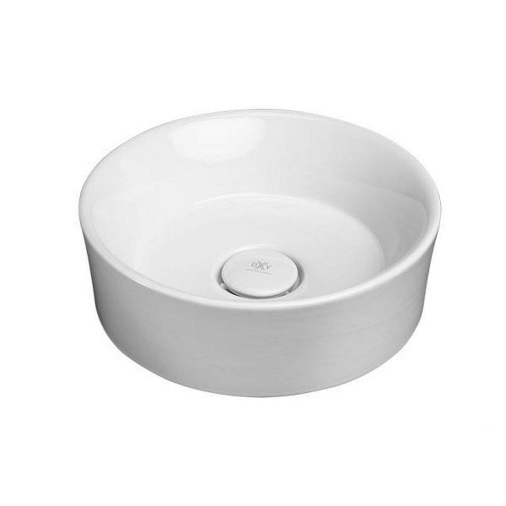 15 X 15 In. Round Vessel Mount Bathroom Sink In Canvas White Bathroom Sinks Canvas White