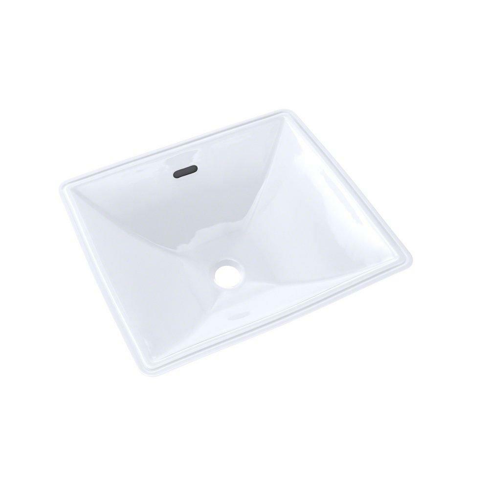 19 X 17 In. Rectangular Undermount Bathroom Sink In Cotton Bathroom Sinks Cotton