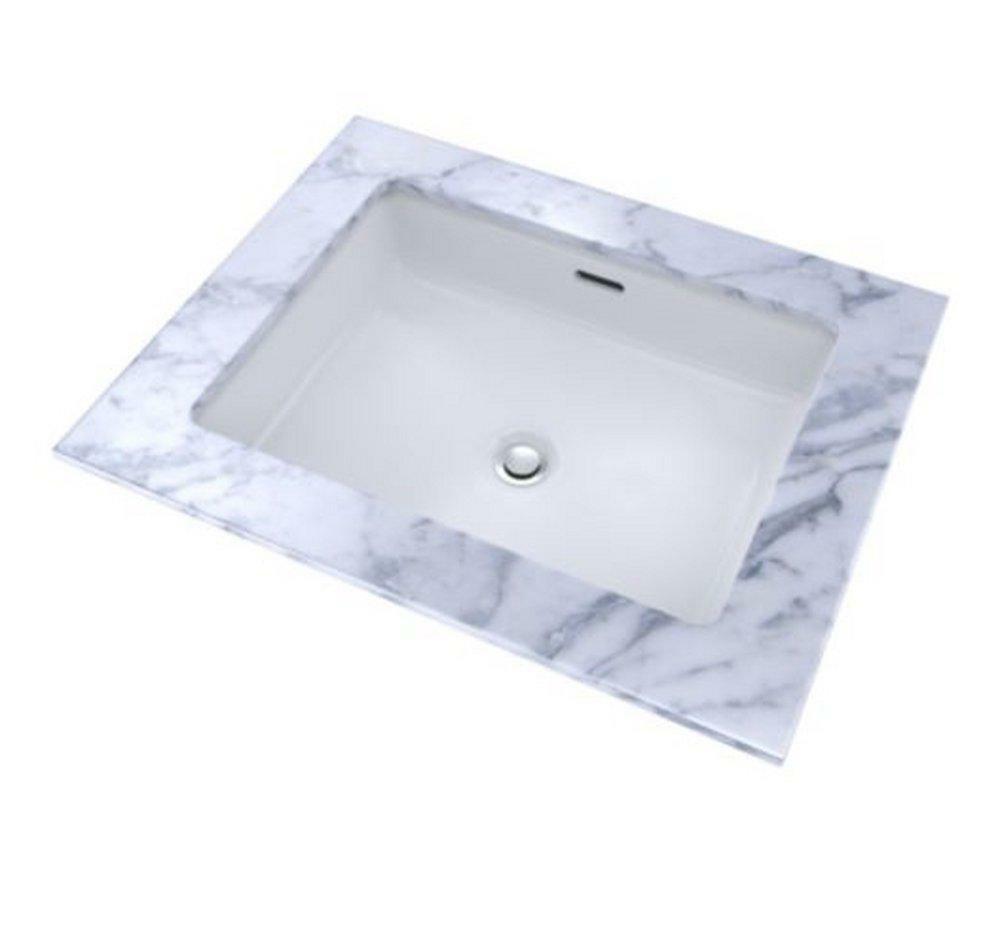 21-3/8 X 16-3/8 In. Rectangular Undermount Bathroom Sink In Cotton Bathroom Sinks Cotton