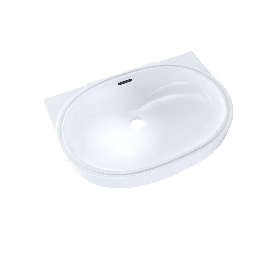 21-5/8 X 15-3/4 In. Oval Undermount Bathroom Sink In Cotton Bathroom Sinks Cotton