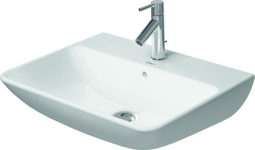 23-31/50 X 18-11/100 In. Rectangular Dual Mount Bathroom Sink In White Alpin Bathroom Sinks White Alpine