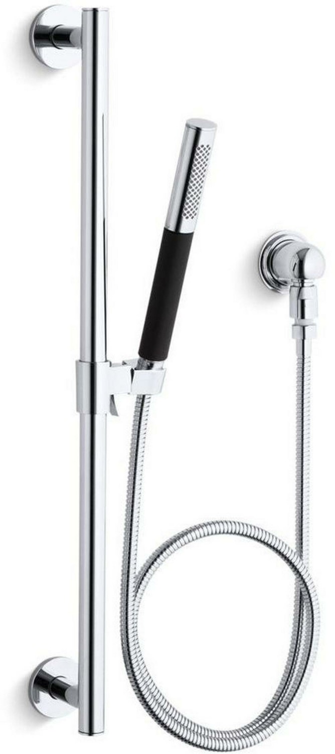 Dual Function Hand Shower In Polished Chrome Bathroom Faucets Polished Chrome