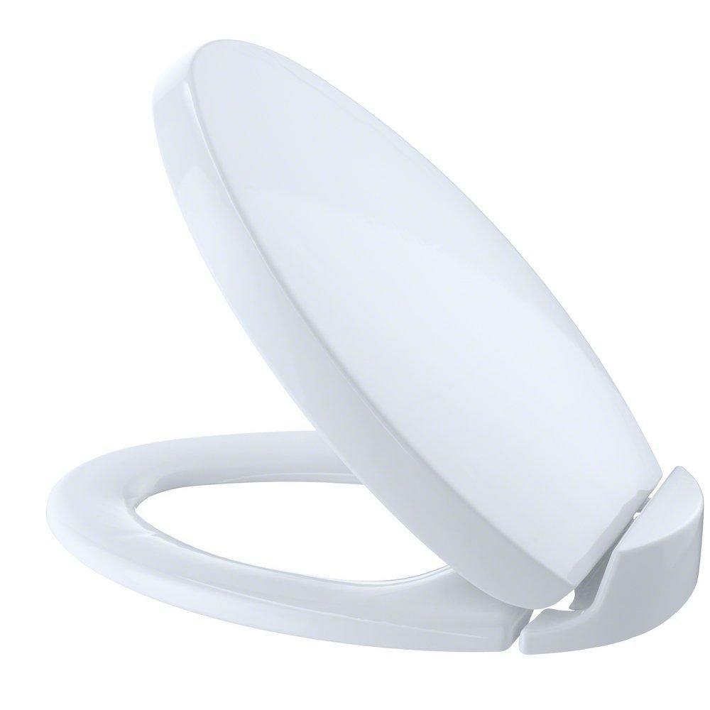 Elongated Closed Front Toilet Seat With Cover In Cotton Toilet Seat & Bidet Seats Cotton