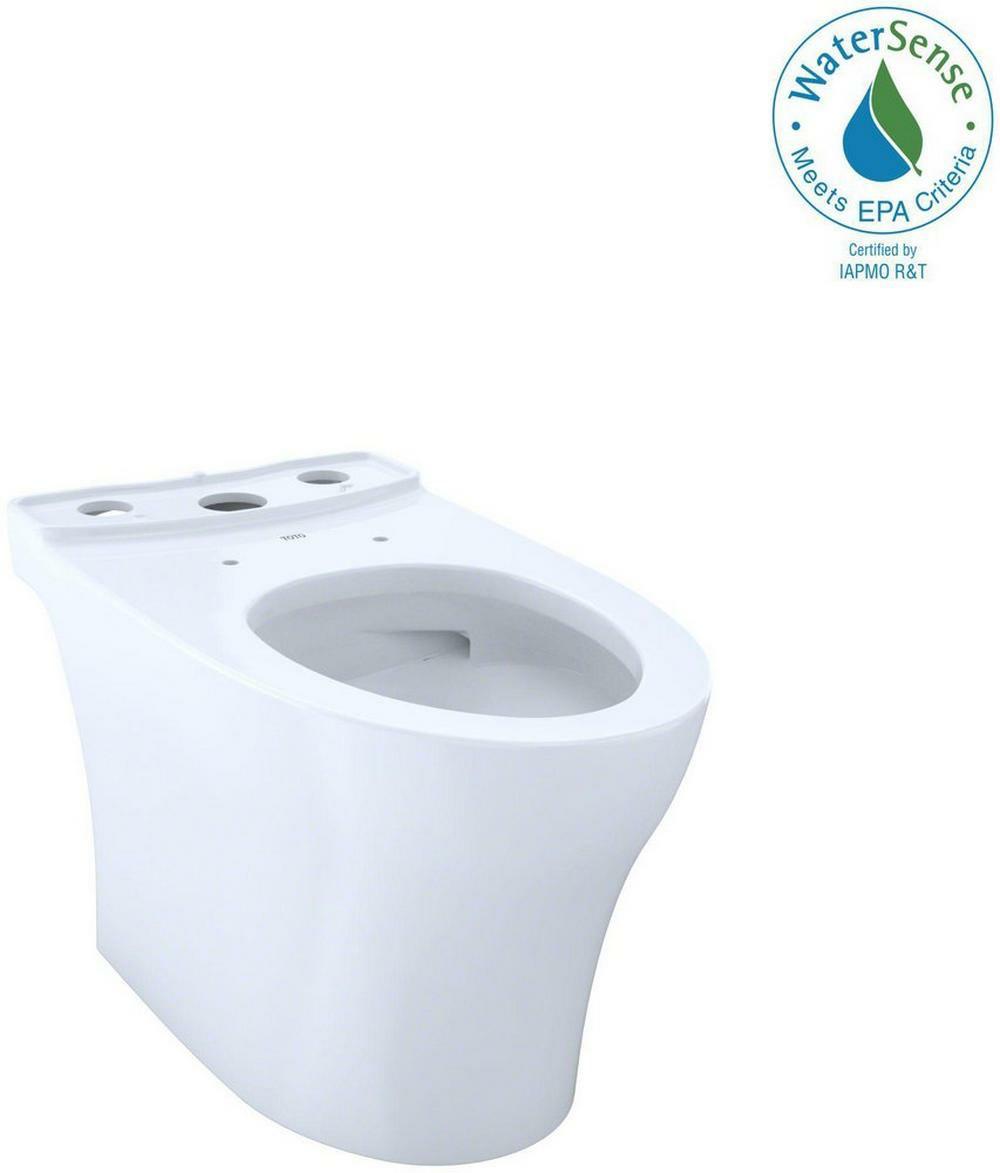 Elongated Floor Mount Bowl Toilet In Cotton Residential Toilets Cotton