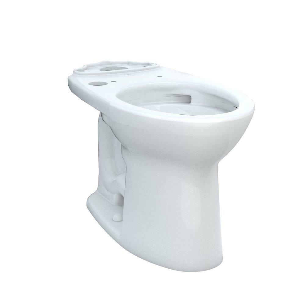 Elongated Toilet Bowl In Cotton Residential Toilets