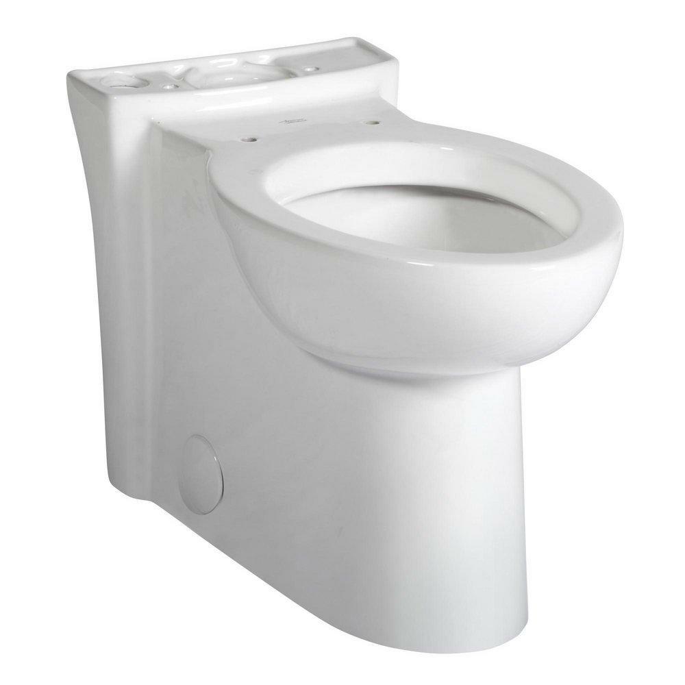 Elongated Toilet Bowl In White Residential Toilets White