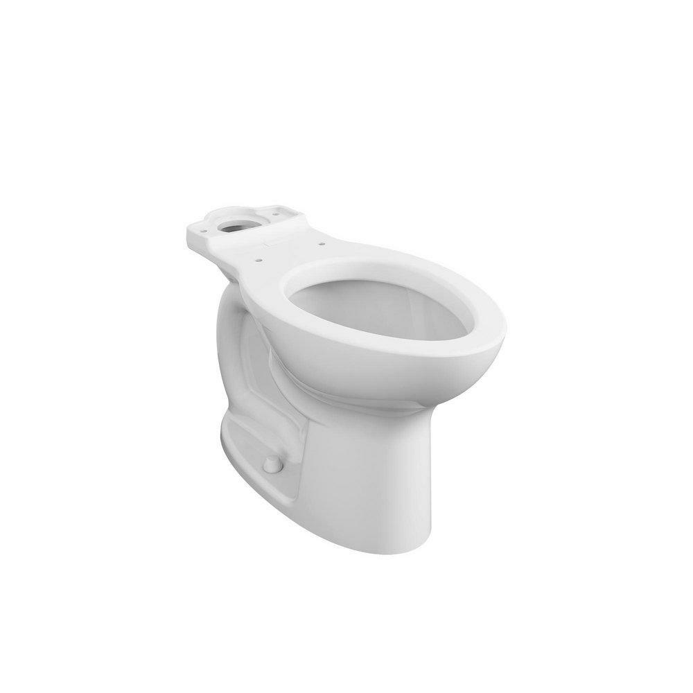 Elongated Toilet Bowl In White Residential Toilets White