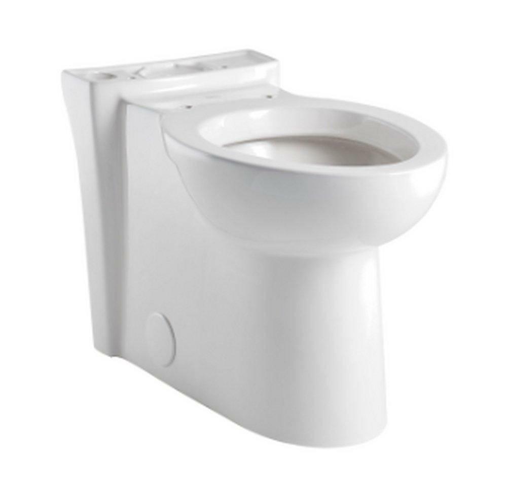 Elongated Toilet Bowl In White Residential Toilets White