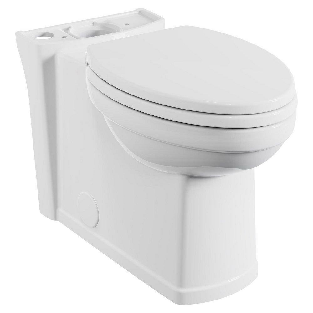 Elongated Toilet Bowl In White Residential Toilets White