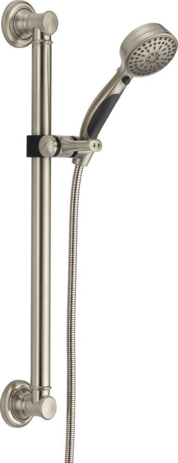 Multi Function Hand Shower In Brilliance® Stainless Bathroom Faucets Brilliance Stainless