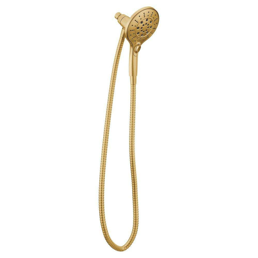 Multi Function Hand Shower In Brushed Gold Bathroom Faucets Brushed Gold