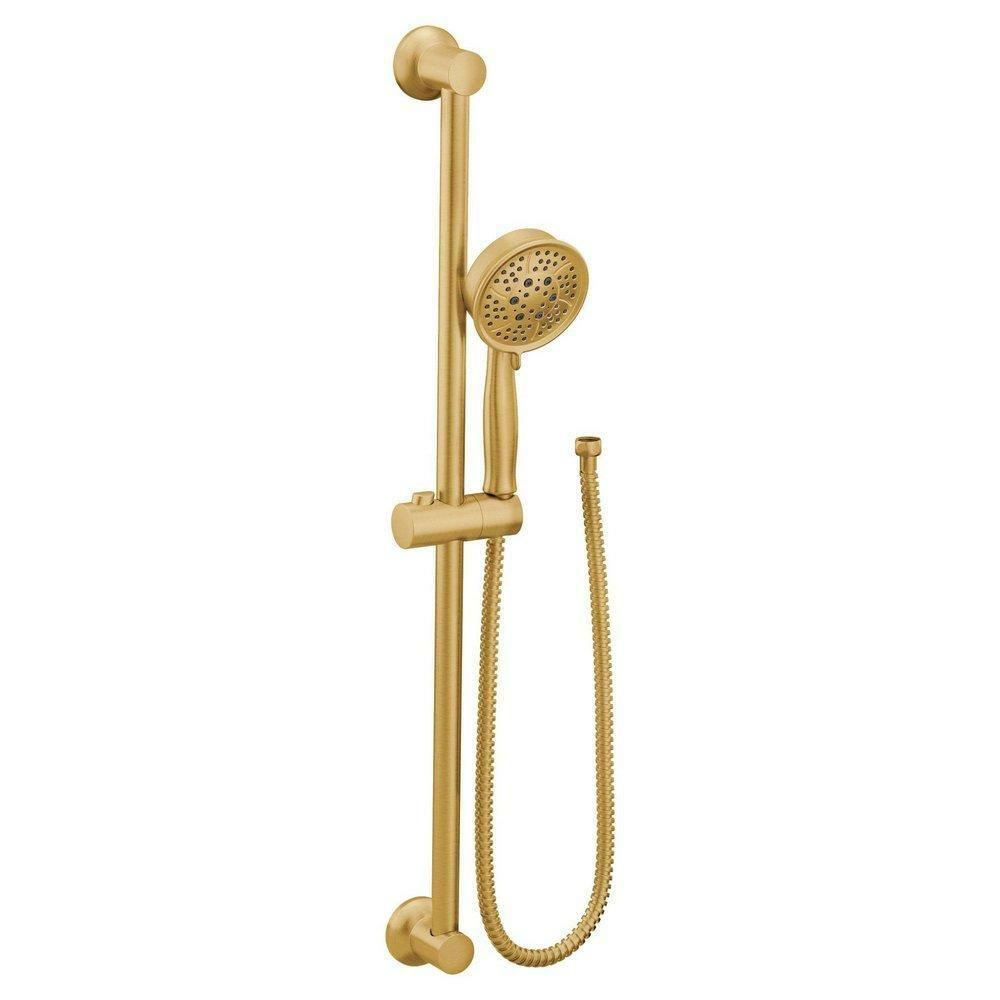 Multi Function Hand Shower In Brushed Gold Bathroom Faucets Brushed Gold