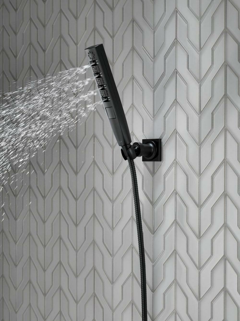 Multi Function Hand Shower In Matte Black Bathroom Faucets Matte Black