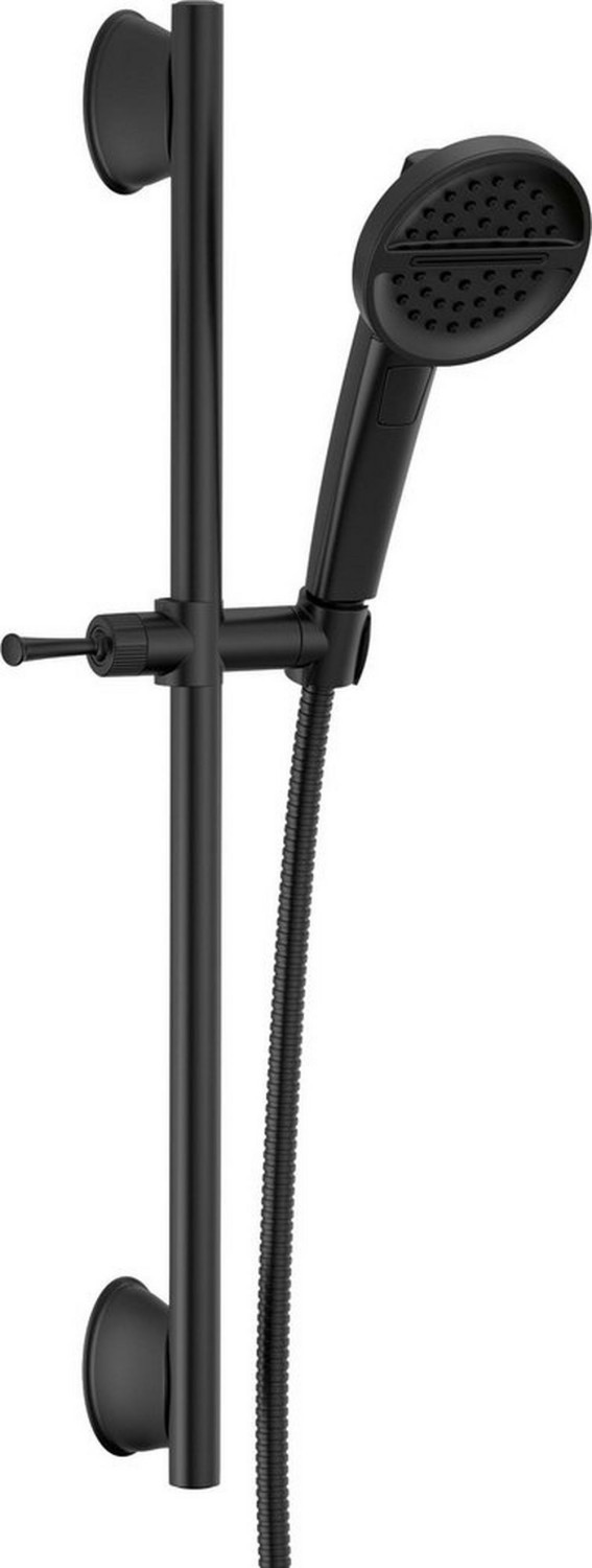 Multi Function Hand Shower In Matte Black Bathroom Faucets Matte Black