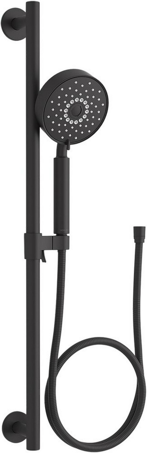 Multi Function Hand Shower In Matte Black Bathroom Faucets Matte Black