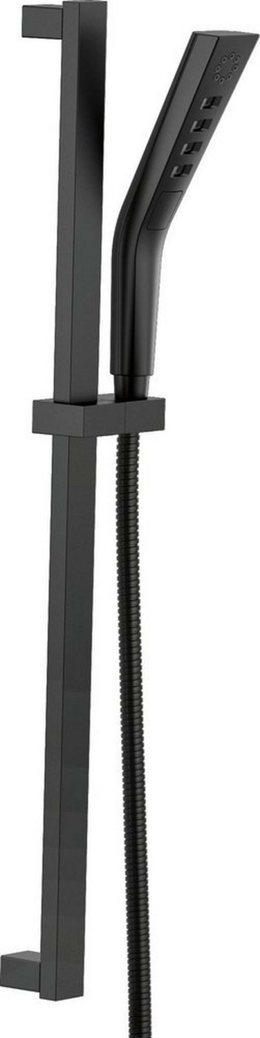 Multi Function Hand Shower In Matte Black Bathroom Faucets Matte Black