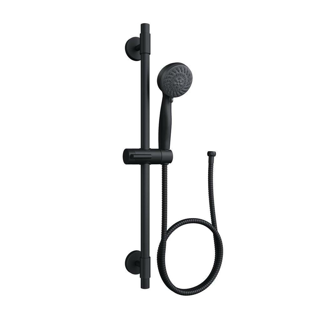 Multi Function Hand Shower In Matte Black Bathroom Faucets Matte Black