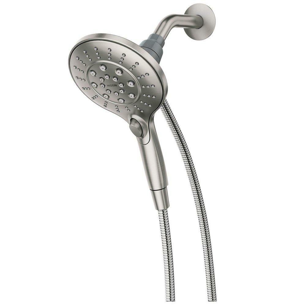 Multi Function Hand Shower In Spot Resist Brushed Nickel Bathroom Faucets Spot Resist Brushed Nickel