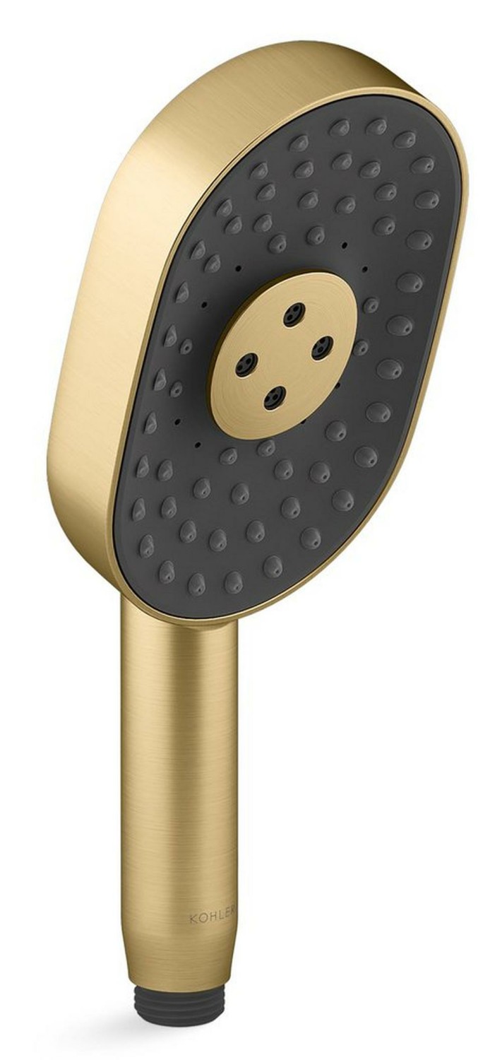 Multi Function Hand Shower In Vibrant® Brushed Moderne Brass (Shower Hose Sold Separately) Bathroom Faucets Vibrant Brushed Moderne Brass