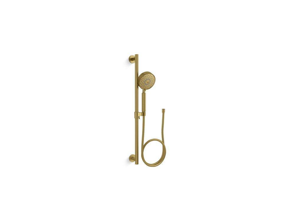 Multi Function Hand Shower In Vibrant® Brushed Moderne Brass Bathroom Faucets Vibrant Brushed Moderne Brass