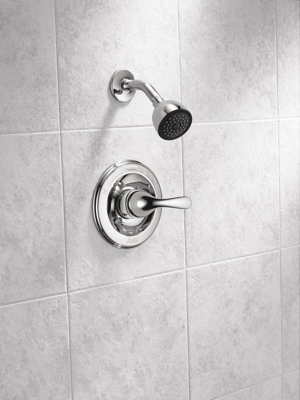 One Handle Single Function Shower Faucet In Chrome (Trim Only) Bathroom Faucets Chrome