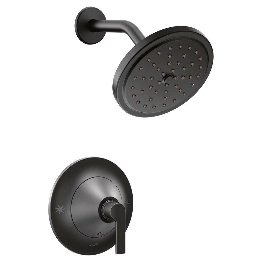 One Handle Single Function Shower Faucet In Matte Black (Trim Only) Bathroom Faucets Matte Black