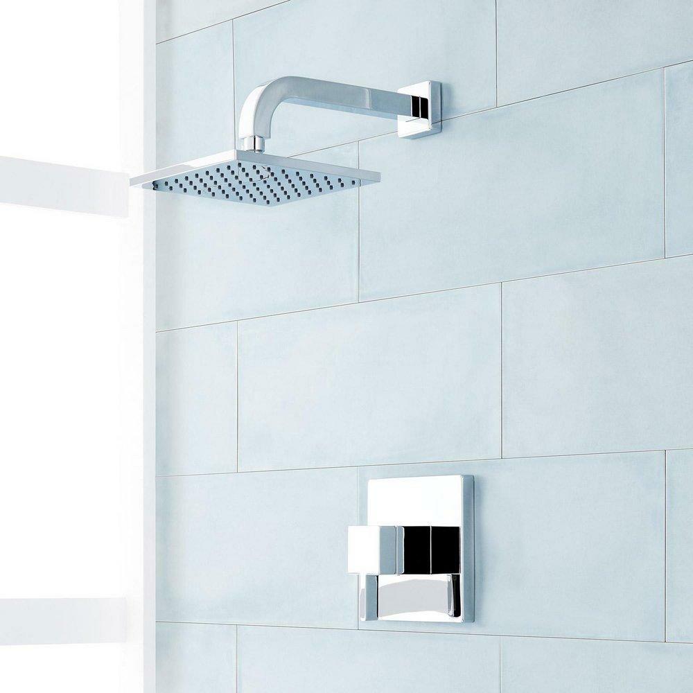 One Handle Single Function Shower Faucet In Polished Chrome (Trim Only) Bathroom Faucets Polished Chrome