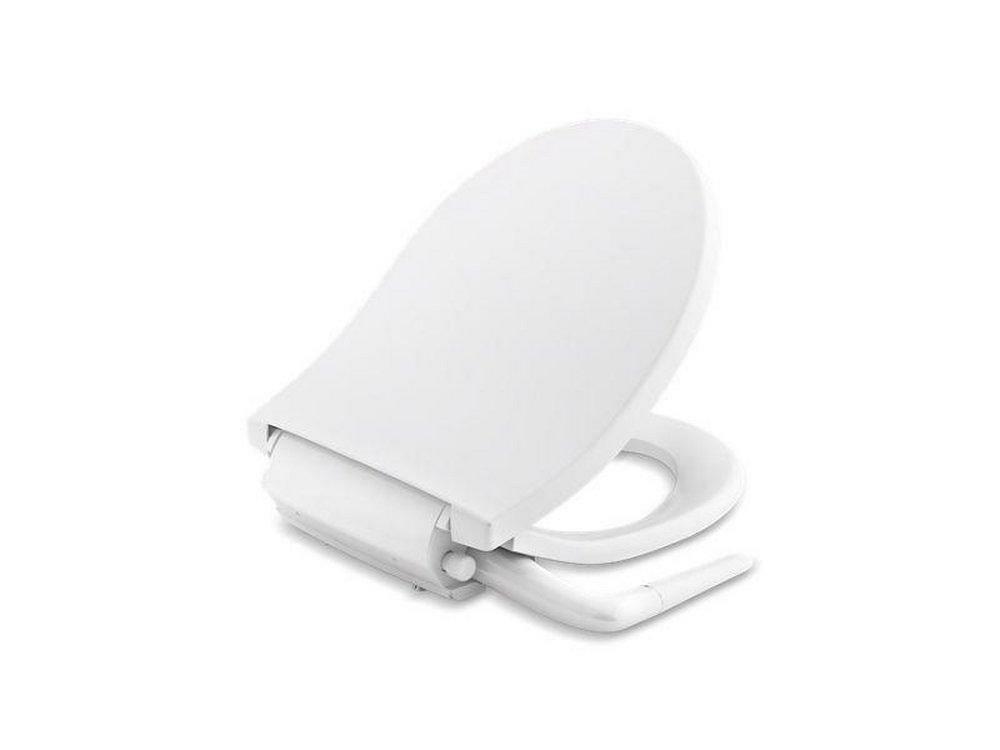 Round Closed Front Toilet Seat In White White