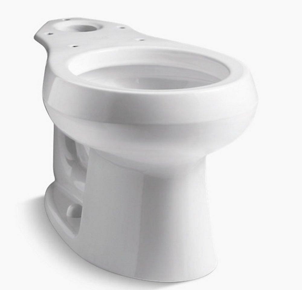 Round Toilet Bowl In White Residential Toilets White