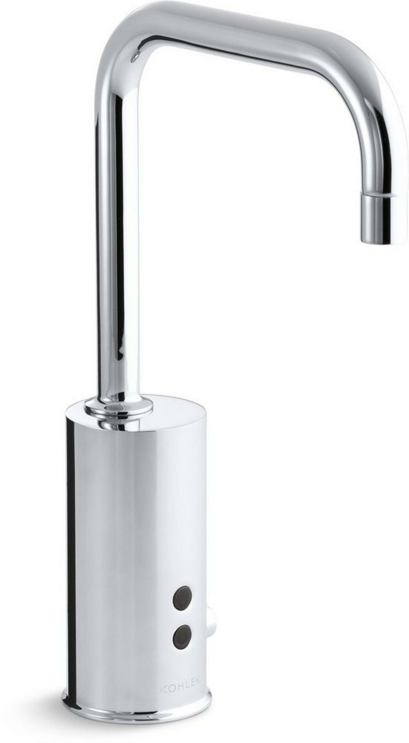 Sensor Bathroom Sink Faucet In Polished Chrome Bathroom Faucets Polished Chrome