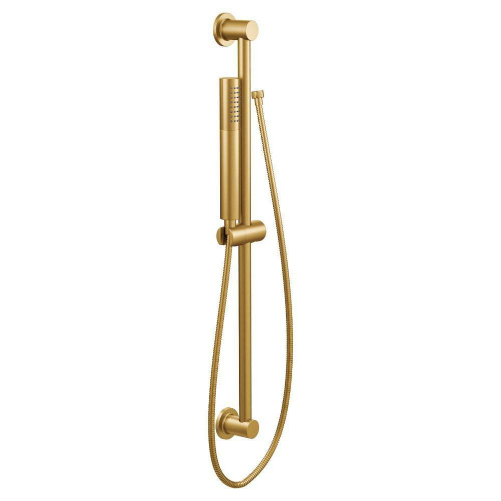 Single Function Hand Shower In Brushed Gold Bathroom Faucets Brushed Gold