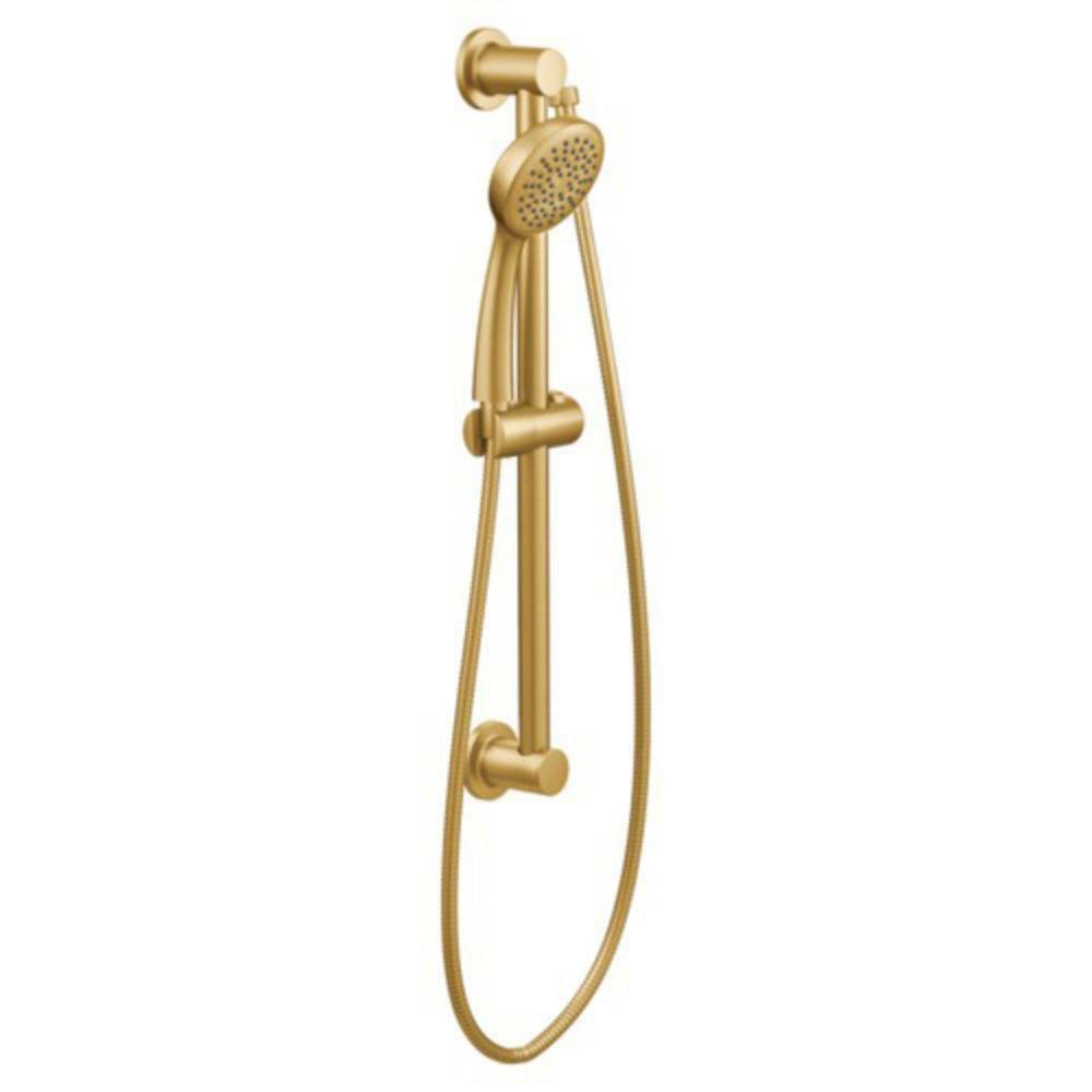 Single Function Hand Shower In Brushed Gold Bathroom Faucets Brushed Gold