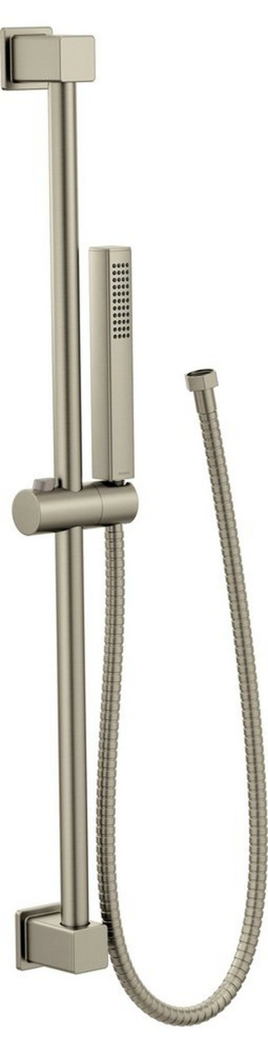 Single Function Hand Shower In Brushed Nickel Bathroom Faucets Brushed Nickel