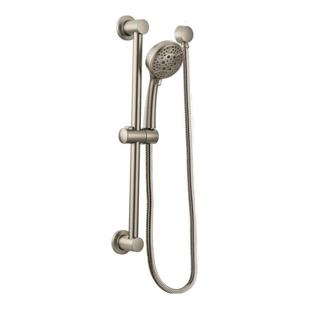 Single Function Hand Shower In Brushed Nickel Bathroom Faucets Brushed Nickel