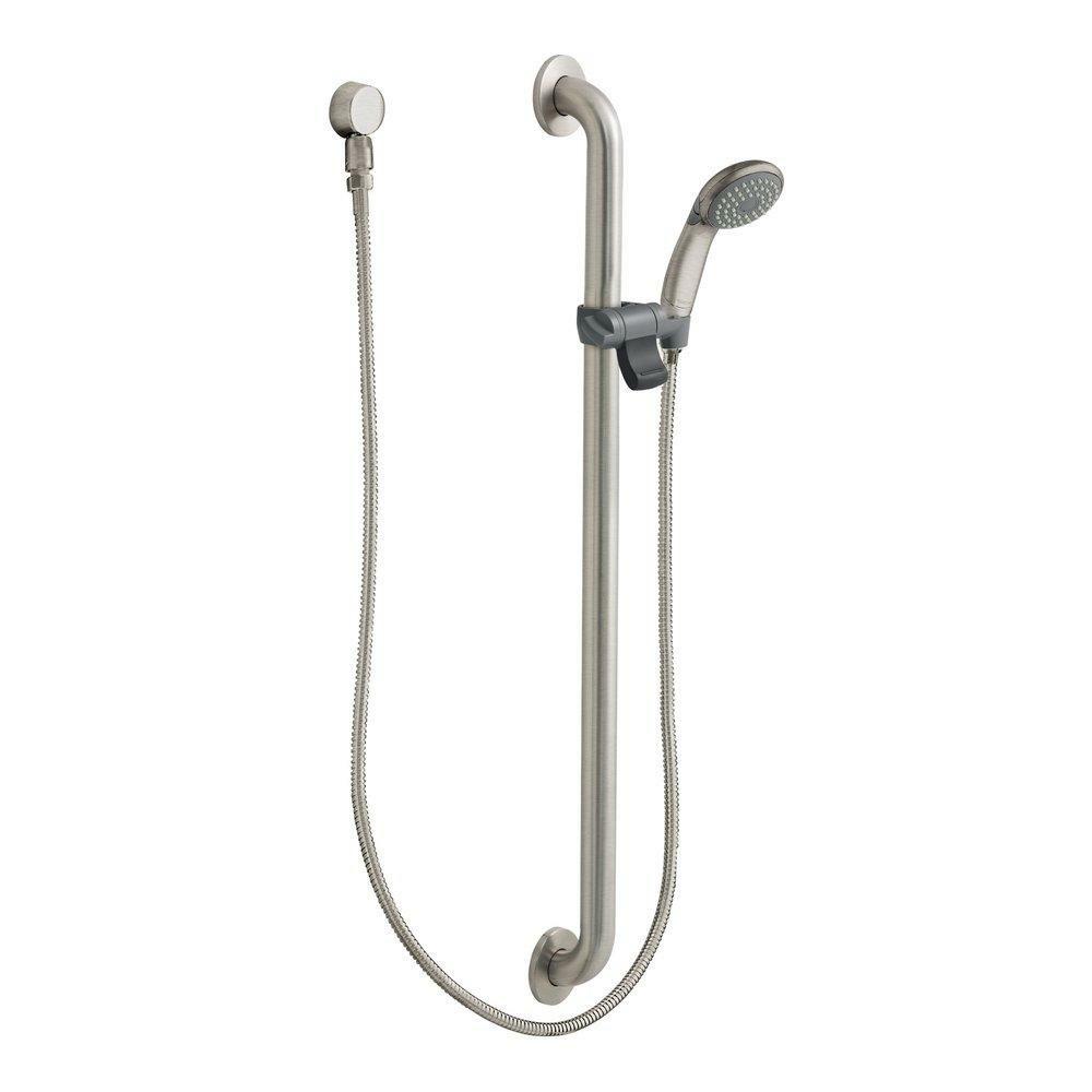 Single Function Hand Shower In Classic Brushed Nickel Bathroom Faucets Classic Brushed Nickel