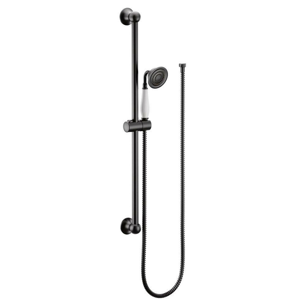 Single Function Hand Shower In Matte Black Bathroom Faucets Matte Black