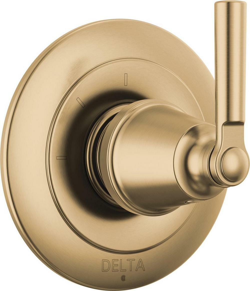 Single Handle Diverter Valve Trim In Brilliance® Champagne Bronze Bathroom Faucets Brilliance Champagne Bronze