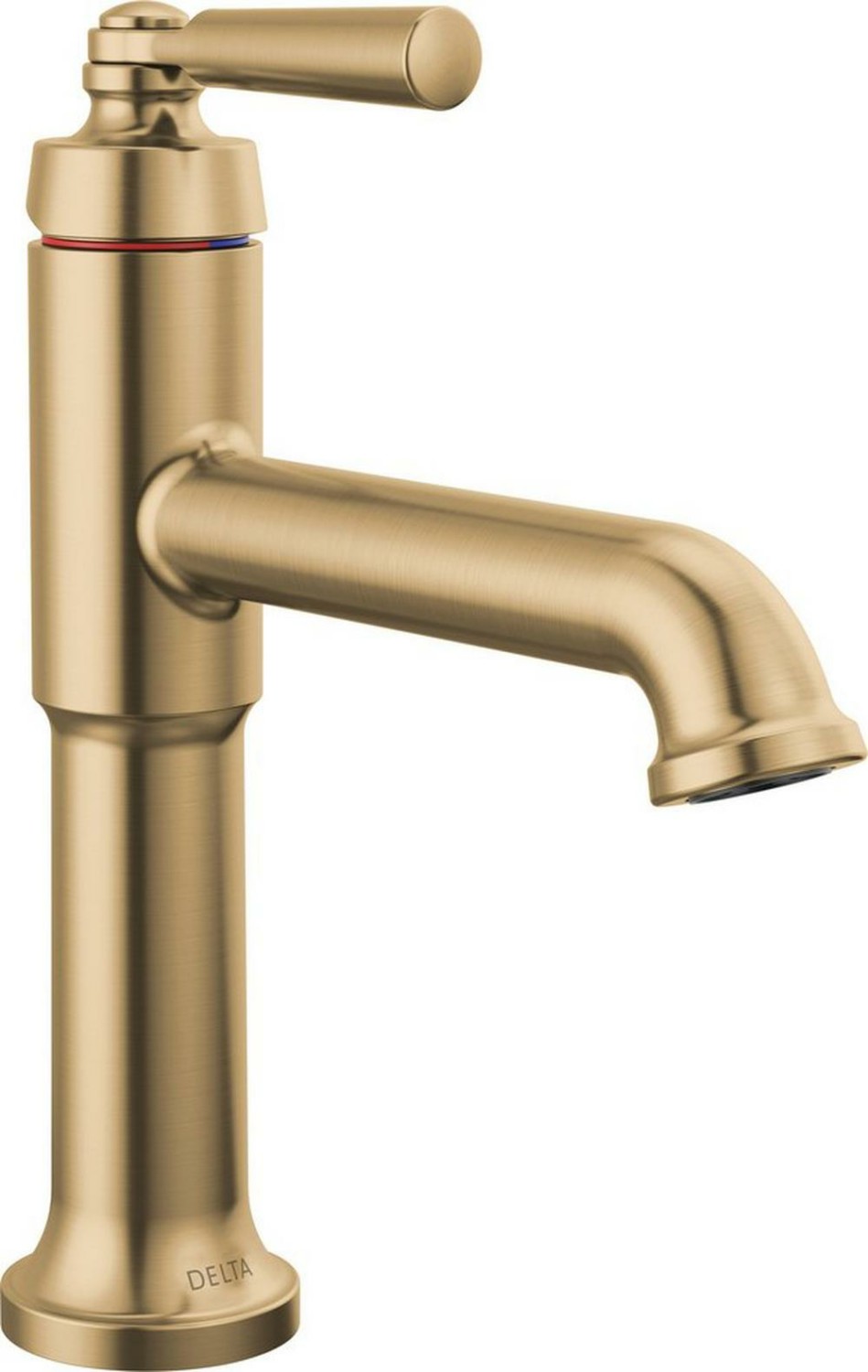 Single Handle Monoblock Bathroom Sink Faucet In Brilliance® Champagne Bronze Bathroom Faucets Brilliance Champagne Bronze