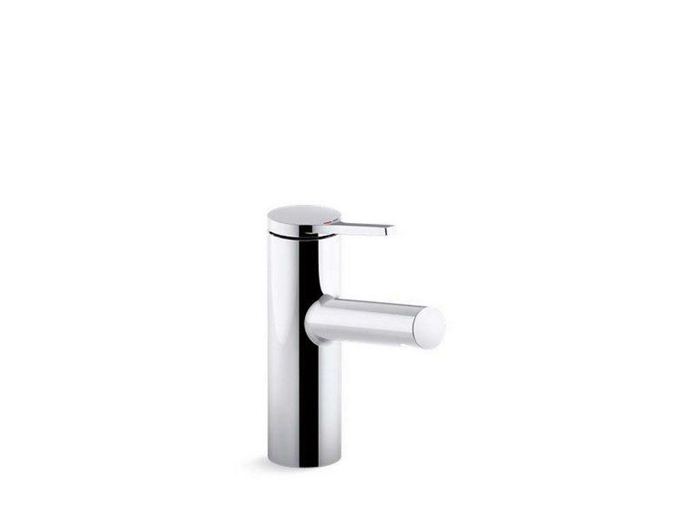 Single Handle Monoblock Bathroom Sink Faucet In Polished Chrome Bathroom Faucets Polished Chrome