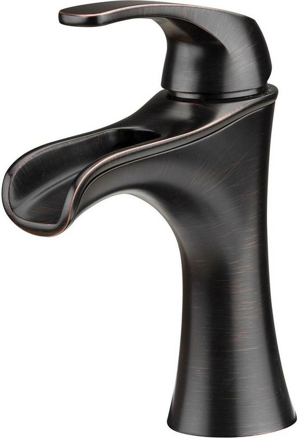 Single Handle Monoblock Bathroom Sink Faucet In Tuscan Bronze Bathroom Faucets Tuscan Bronze