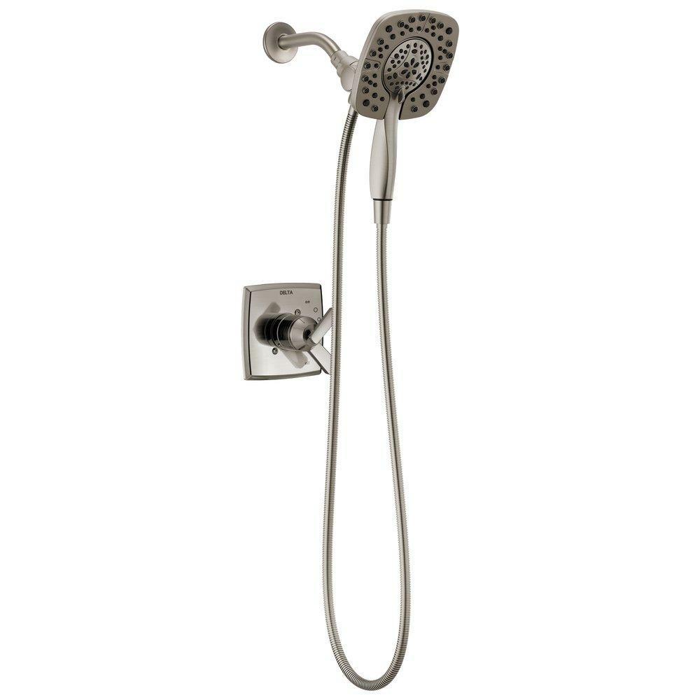 Single Handle Multi Function Shower Faucet In Brilliance® Stainless (Trim Only) Bathroom Faucets Brilliance Stainless