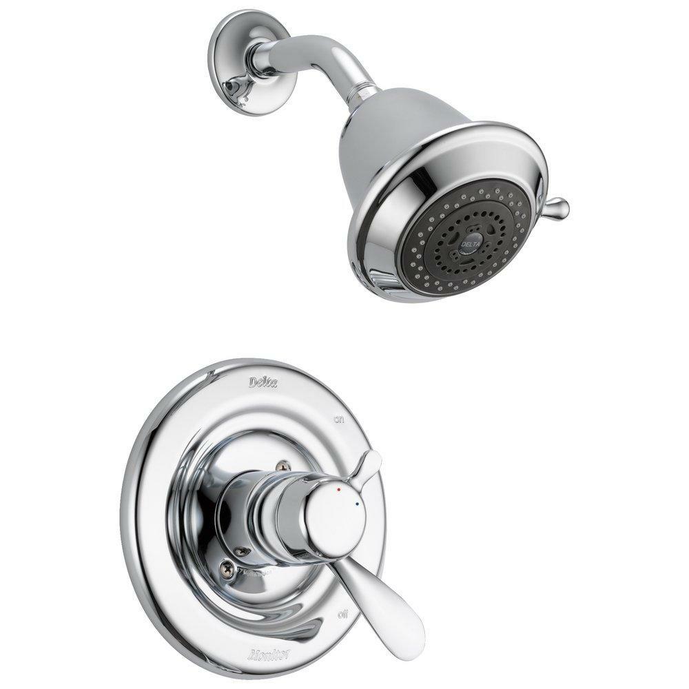 Single Handle Multi Function Shower Faucet In Chrome (Trim Only) Bathroom Faucets Chrome